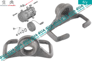 Кронштейн / гайка крепления компрессора кондиционера 1шт.   