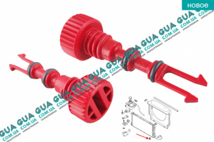 Кришка / пробка расширительного бачка / радиатора сливная   