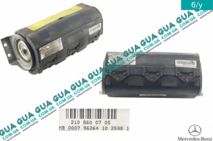 Подушка безопасности AirBag ( пассажир ) Mercedes / МЕРСЕДЕС E-CLASS 1995- / Е-КЛАСС E220 CDI (2148 куб.см.)