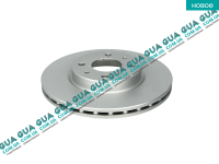 Тормозной диск вентилируемый передний ( 2 шт. )