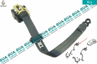 Ремень безопасности инерционный задний правый Renault / РЕНО CLIO II / КЛИО 2 1.9DTI (1870 куб.см.)