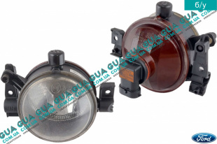 Фара противотуманная левая Ford / ФОРД C-MAX 2003-2007 / ФОКУС С-МАКС 2.0TDCI  (1997 куб. см.)