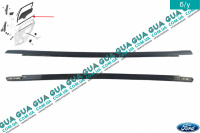 Уплотнитель / накладка внешний стекла задней правой двери ( седан )