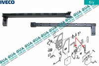 Направляющая стекла левой передней двери