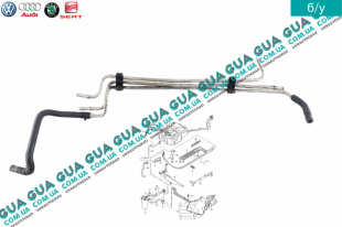 Трубки топливной системы к фильтру ( комплект )   