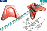 Кронштейн крепления передней рессоры / амортизатора левый