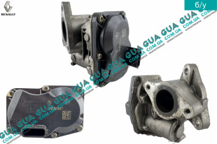 Клапан  EGR / ЕГР возврата ОГ /  рециркуляции выхлопных газов   