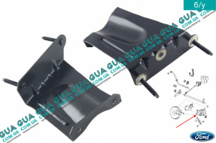 Кронштейн крепления  вакуумного усилителя тормозов Ford / ФОРД MONDEO III 2001-2007 / МОНДЕО 3 2.0TDCI (1998 куб.см.)