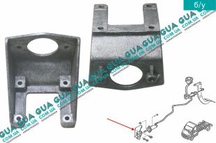 Кронштейн рабочего цилиндра сцепления (КПП)   