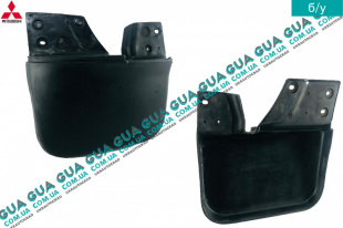 Брызговик передний левый Mitsubishi / МИТСУБИСИ PAJERO SPORT 98- / ПАДЖЕРО СПОРТ 98- 2.5TD 4WD (2477 куб.см.)