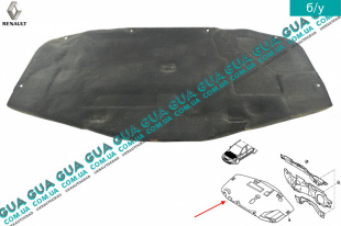 Шумоизоляция капота   