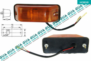 Указатель поворота желтый поворотник   