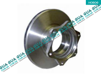 Тормозной диск вентилируемый задный ( R 17.5 ) ( 324 x 30 мм )