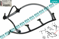 Трубка топливная обратки ( возвратка ) шланг форсунок Ford / ФОРД TRANSIT ( CUSTOM ) 2013- / ТРАНЗИТ (КАСТОМ) 13- 2.2 TDCI (2198 куб.см.)