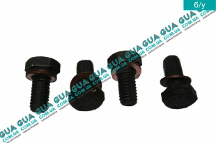 Болт / винт крепления трубки обратки топлива c форсунки   