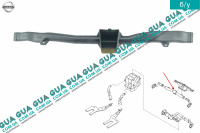 Воздуховод отопителя / печки салона торпедо / центральный Nissan / НИССАН ALMERA N16 / АЛЬМЭРА Н16 2.2 DCI ( 2184 куб.см.)