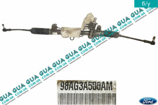 Рулевая рейка гидравлическая Ford / ФОРД FOCUS I 1998-2004 / ФОКУС 1 98-04 1.8TDCI (1753 куб. см.)