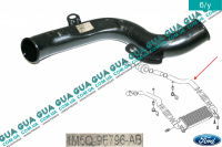 Патрубок интеркулера от турбины к интеркулеру ( метал ) 