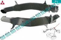 Воздуховод отопителя / печки салона задний правый Mitsubishi / МИТСУБИСИ PAJERO IV 2006- / ПАДЖЕРО 4 06- 3.2DI-D (3200 куб.см.)