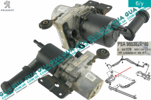 Насос гидроусилителя руля ( ЭГУР / электро гидроусилитель руля)   