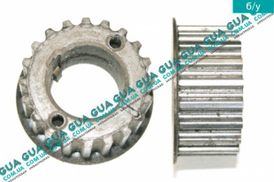 ШЕСТЕРНЯ КОЛЕНВАЛА ( ШКИВ , ПРИВОД  )   