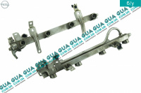 Топливная рейка / Рампа / распределительный трубопровод / Common Rail Opel / ОПЕЛЬ ASTRA G 1998-2005 / АСТРА Ж 98-05 1.6 ( 1598 куб.см. )