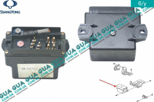 Реле свечей накала SsangYong / САНГЙОНГ KYRON 2.0XDI (1998 куб.см.)