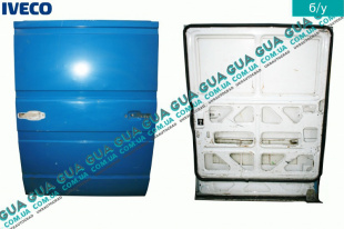 Дверь боковая сдвижная левая L1135  H1600   