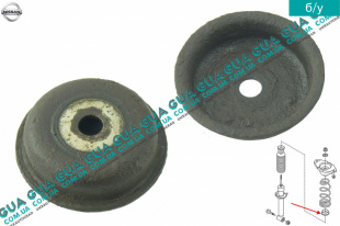 Опора амортизатора заднего ( чашка / проставка пружины ) Nissan / НИССАН ALMERA N16 / АЛЬМЭРА Н16 2.2 DCI ( 2184 куб.см.)