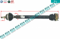 Полуось правая Z36 ( привод в зборе с шрусами )