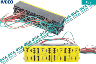 Блок  предохранителей / разъем / штекер с проводами ( фишка / колодка ) блока предохранителей   