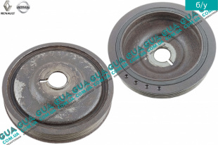 Шкив коленвала демпферный 6 ручейков ( Шкив коленчатого вала )   