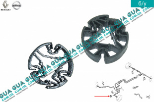 Фиксатор / крепление шланга / трубки тормозной системы передней ( 1шт. )   