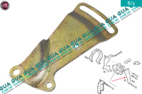 Кронштейн крепления насоса гидроусилителя руля / натяжитель ( ГУРа )
