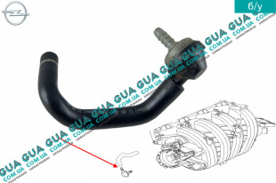 Клапан обратный / трубка ( на коллекторе)    
