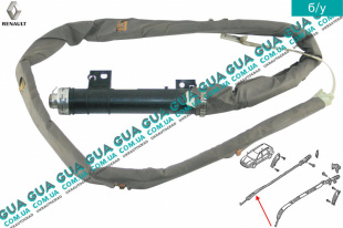 Подушка безопасности боковая правая ( шторка ) AirBag   
