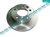 Тормозной диск вентилируемый передний