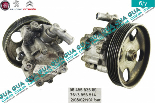 Насос гидроусилителя руля ( ГУР / гидроусилитель руля) ( 6 ручейков )   