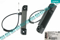 Ручка боковой ( сдвижной ) правой двери внутренняя	