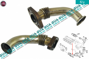 Трубка ЕГР / EGR ( рециркуляции картерных газов )   