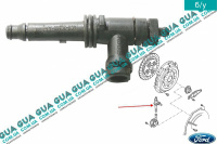 Трубка клапана прокачки сцепления