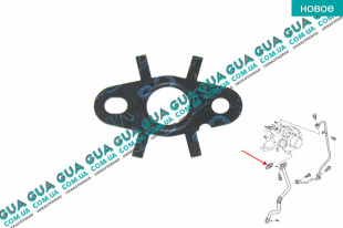 Прокладка трубки слива масла турбины ( масляной трубки )   