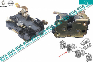 Замок двери передней правой механический   