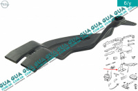 Воздуховод отопителя / печки задней части салона ( левый )