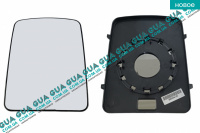 Вкладыш зеркала заднего вида правый / левый без подогрева до -03 (1шт.)