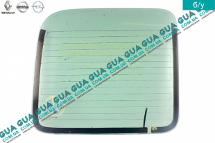 Стекло двери задней левой ( с подогревом )   