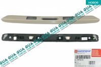 Планка / накладка задней двери / ляды ( подсветка номерного знака ) ВСБОРЕ с кнопкой