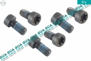 Болт / винт крепления маховика сцепления M12х24X1.25 ( комплект 6шт. )   