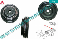 Шкив водяного насоса ( помпы ) Mitsubishi / МИТСУБИСИ PAJERO II 1990-2000 / ПАДЖЕРО 2 90-00 2.5TD 4WD (2477 куб.см.)