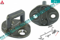 Скоба замка двери левой / правой ( фиксатор / зацеп / петля ) Mitsubishi / МИТСУБИСИ PAJERO IV 2006- / ПАДЖЕРО 4 06- 3.2DI-D (3200 куб.см.)